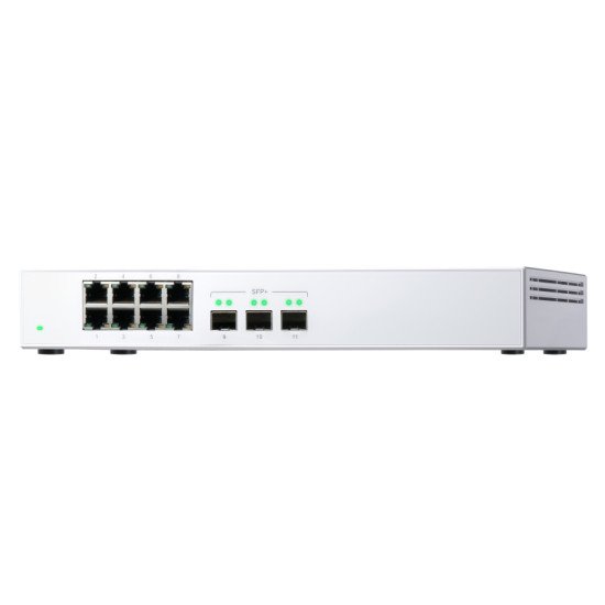 QNAP QSW-308S commutateur réseau Non-géré Gigabit Ethernet (10/100/1000) Blanc