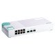 QNAP QSW-308S commutateur réseau Non-géré Gigabit Ethernet (10/100/1000) Blanc