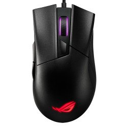 ASUS ROG Gladius II Core souris Jouer Droitier USB Type-A Optique 6200 DPI