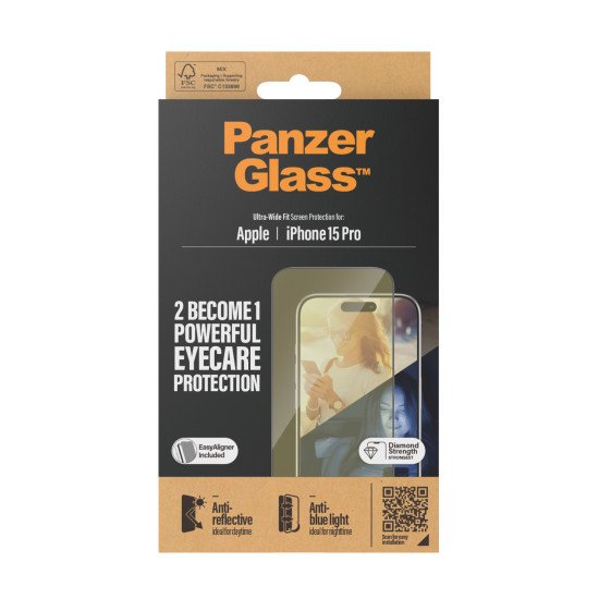 PanzerGlass UWF Anti Reflective & Bluelight Protection d'écran transparent Apple 1 pièce(s)