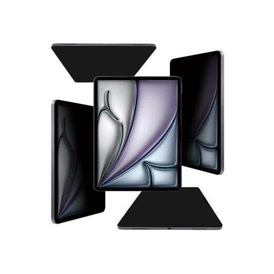 PanzerGlass ® 4-Way Privacy Screen Protector iPad Air 13" (2024-2025) | iPad 13" Pro (2024-2025) | Ultra-Wide Fit Protection d'écran transparent Apple 1 pièce(s)