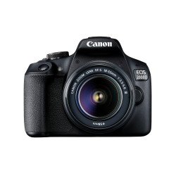 Canon EOS 2000D + EF-S 18-55mm f/3.5-5.6 III Kit d'appareil-photo SLR 24,1 MP CMOS 6000 x 4000 pixels Noir