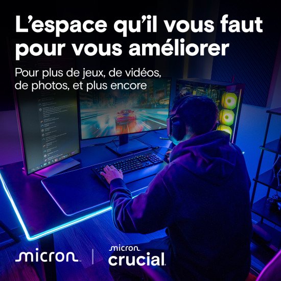 Crucial T710 2 To M.2 PCI Express 5.0 NVMe Crucial T710 2 To M.2 PCI Express 5.0 NVMe