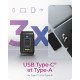 ICY BOX IB-PS1030-PD Universel Noir Secteur Charge rapide Intérieure
