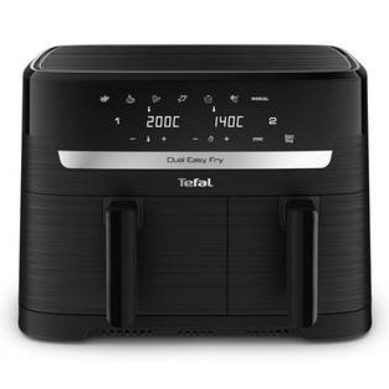 Tefal Easy Fry EY901N Double 8,3 L Autonome 2700 W Friteuse d'air chaud Noir Tefal Easy Fry EY901N Double 8,3 L Autonome 2700 W Friteuse d'air chaud Noir