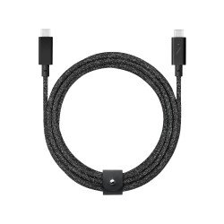 Native Union Belt câble USB USB 2.0 2,4 m USB C 0,48 Gbit/s 240 W Noir