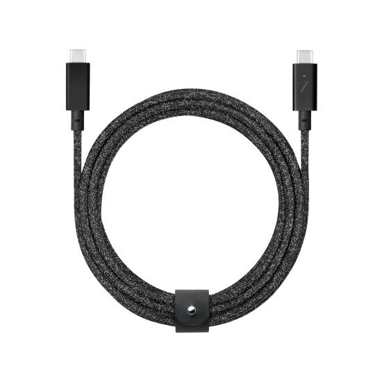Native Union Belt câble USB USB 2.0 2,4 m USB C 0,48 Gbit/s 240 W Noir