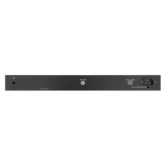 D-Link DGS-1250-28X commutateur réseau Géré L3 Gigabit Ethernet (10/100/1000) Noir