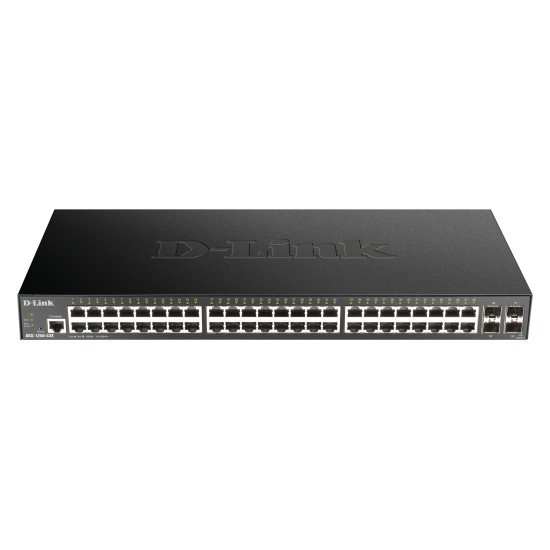 D-Link DGS-1250-52X Géré L3 Gigabit Ethernet (10/100/1000) Noir D-Link DGS-1250-52X Géré L3 Gigabit Ethernet (10/100/1000) Noir