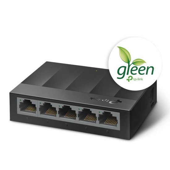 TP-LINK LS1005G commutateur réseau Non-géré Gigabit Ethernet (10/100/1000) Noir