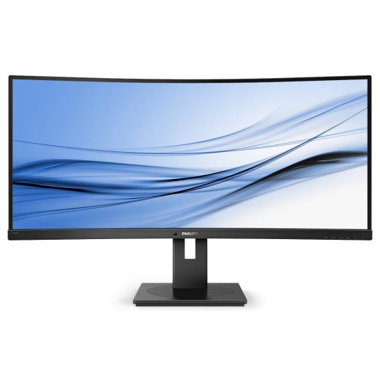 Philips B Line 346B1C/00 écran PC 34" 3440 x 1440 pixels WQHD LCD Incurvé Mat Noir