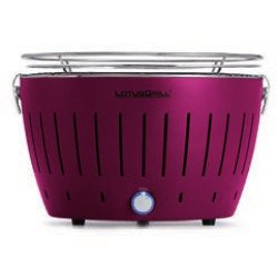 LotusGrill G34 U PU barbecue et grill Chaudron Charbon de bois (combustible) Violet