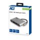 ACT AC7040 station d'accueil Avec fil USB 3.2 Gen 1 (3.1 Gen 1) Type-C Gris
