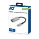 ACT AC7010 adaptateur graphique USB 4096 x 2160 pixels Gris