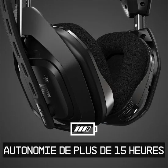 ASTRO Gaming A50 + Base Station Casque Sans fil Arceau Jouer Noir, Argent ASTRO Gaming A50 + Base Station Casque Sans fil Arceau Jouer Noir, Argent