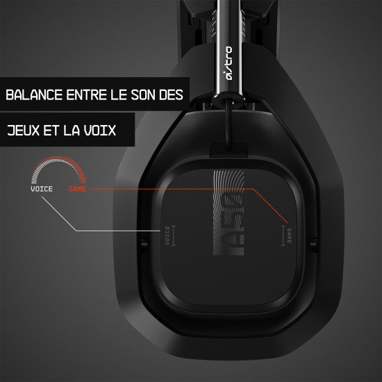 ASTRO Gaming A50 + Base Station Casque Sans fil Arceau Jouer Noir, Argent