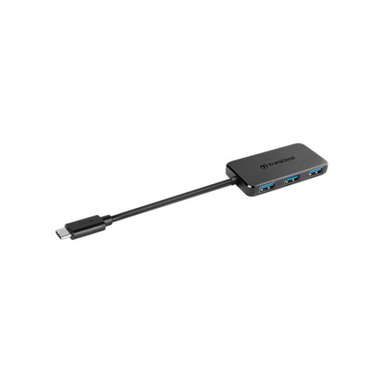 Transcend HUB2C USB 3.0 (3.1 Gen 1) Type-C 5000 Mbit/s Noir