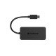 Transcend HUB2C USB 3.0 (3.1 Gen 1) Type-C 5000 Mbit/s Noir