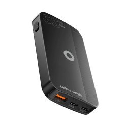 Mobile Origin GAN-65W-SLM-BLK chargeur d'appareils mobiles Universel Noir USB Charge rapide Intérieure