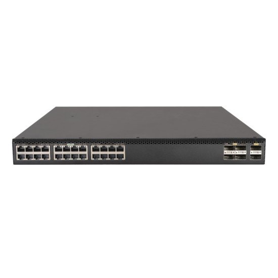 HPE FlexFabric 5710 Switch 24XGT 6QSFP+/2QSFP28 Géré L3 10G Ethernet (100/1000/10000) Noir 1U