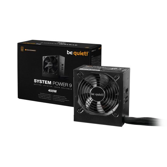 be quiet! System Power 9 | 400W CM Alimentation 20+4 pin ATX ATX Noir