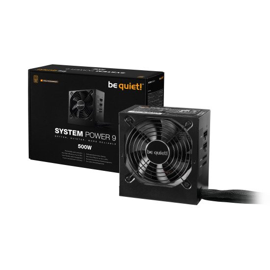 be quiet! System Power 9 | 500W CM Alimentation 20+4 pin ATX ATX Noir