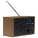 Denver DAB-46DARK GREY Radio portable Internet Analogique et numérique Noir, Marron