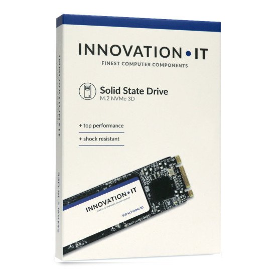 Innovation IT 00-256111 disque SSD M.2 256 Go PCI Express 3D TLC NVMe