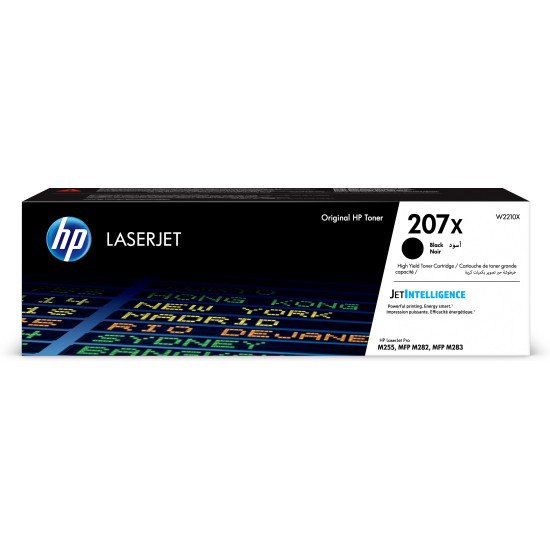 HP 207X High Yield Black LaserJet Toner Cartridge Original 1 pièce(s)