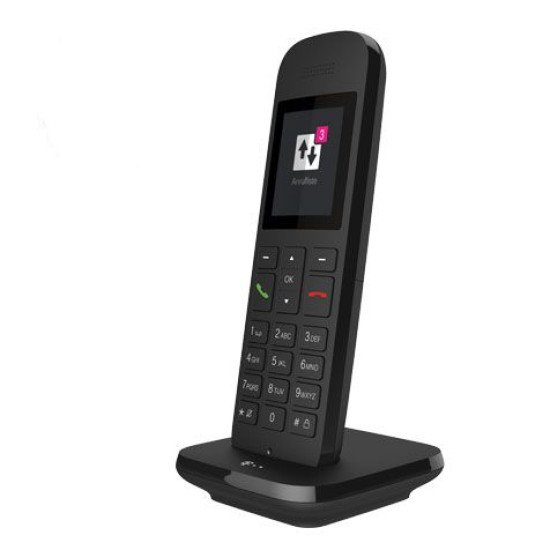 Telekom Speedphone 12 schwarz Mobilteil/Ladeschale téléphone fixe Noir TFT
