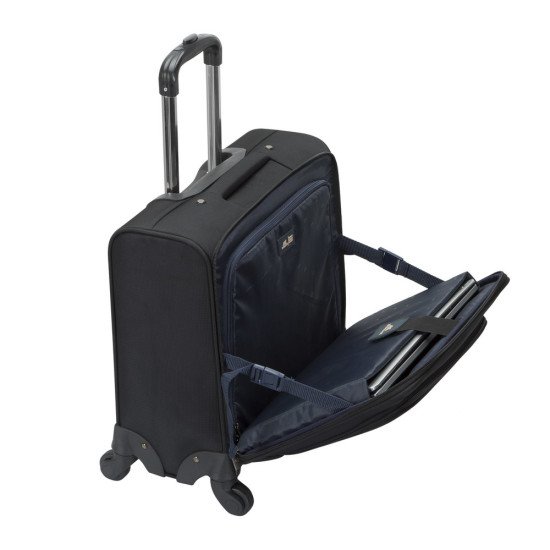 Rivacase 8481 39,6 cm (15.6") Valise sur roulette Noir