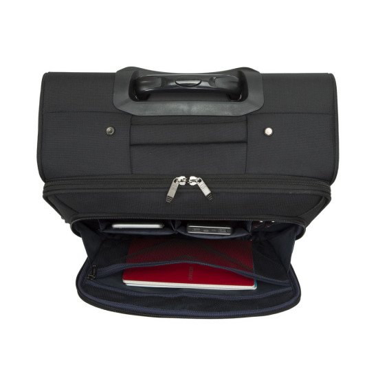 Rivacase 8481 39,6 cm (15.6") Valise sur roulette Noir