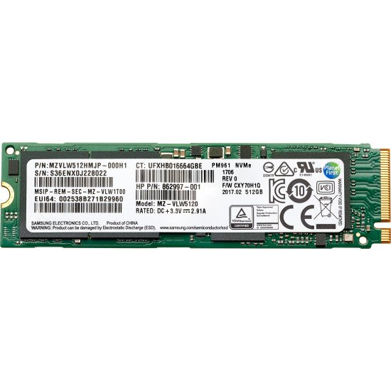 HP 6SL00AA M.2 2000 Go PCI Express 3.0 TLC NVMe