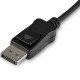 StarTech.com CDP2DP141MB câble vidéo et adaptateur 1 m DisplayPort USB C Noir