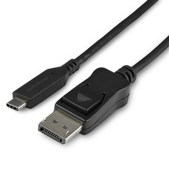 StarTech.com CDP2DP141MB câble vidéo et adaptateur 1 m DisplayPort USB C Noir