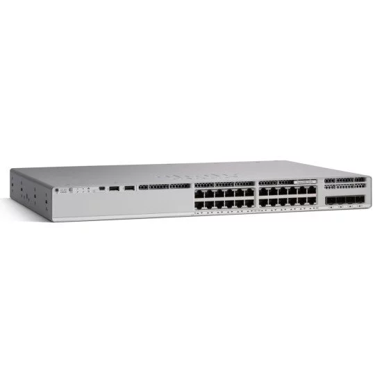 Cisco Catalyst 9200L Géré L3 10G Ethernet (100/1000/10000) Connexion Ethernet POE Gris Cisco Catalyst 9200L Géré L3 10G Ethernet (100/1000/10000) Connexion Ethernet POE Gris