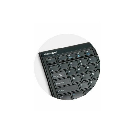 Kensington Advance Fit clavier Bluetooth AZERTY Anglais Noir