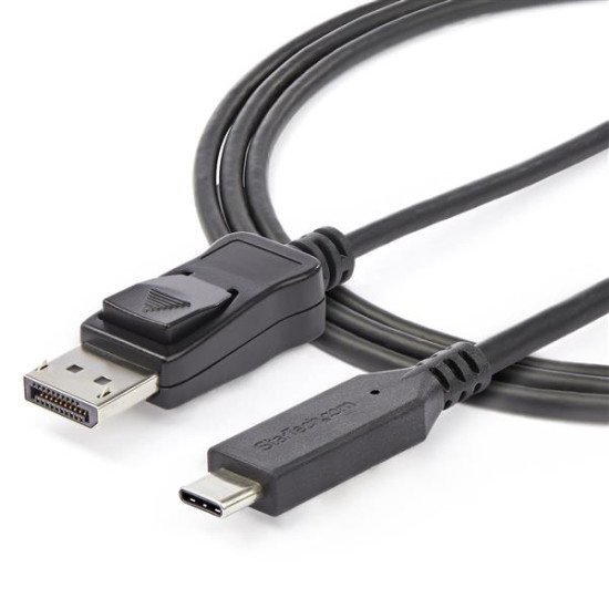 StarTech.com CDP2DP146B câble vidéo et adaptateur 1,8 m USB C DisplayPort Noir