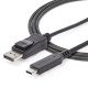 StarTech.com CDP2DP146B câble vidéo et adaptateur 1,8 m USB C DisplayPort Noir