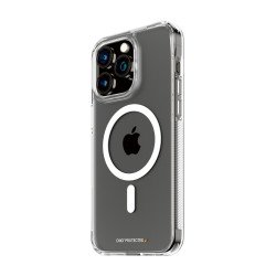 PanzerGlass HardCase with D30 MagSafe coque de protection pour téléphones portables Housse Transparent