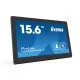 iiyama TW1623AS-B1P affichage de messages Écran plat interactif 39,6 cm (15.6") Wifi 450 cd/m² Double Full HD Noir Écran tactile Intégré dans le processeur Android 24/7 iiyama TW1623AS-B1P affichage de messages Écran plat interactif 39,6 cm (15.6") Wifi 450 cd/m² Double Full HD Noir Écran tactile Intégré dans le processeur Android 24/7