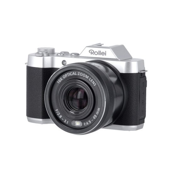 Rollei Powerflex 10x Retro MILC 64 MP CMOS 9200 x 6900 pixels Noir Rollei Powerflex 10x Retro MILC 64 MP CMOS 9200 x 6900 pixels Noir