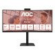 AOC E4 CU34E4CW écran PC 86,4 cm (34") 3440 x 1440 pixels UltraWide Quad HD LED Noir