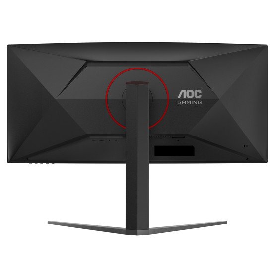 AOC G4 CU34G4 écran PC 86,4 cm (34") 3440 x 1440 pixels Wide Quad HD LED Noir, Rouge