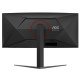 AOC G4 CU34G4 écran PC 86,4 cm (34") 3440 x 1440 pixels Wide Quad HD LED Noir, Rouge