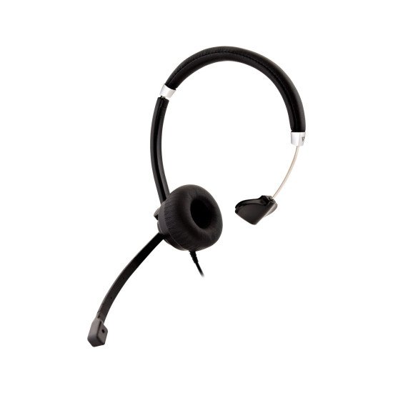 V7 Casque mono USB Deluxe avec microphone