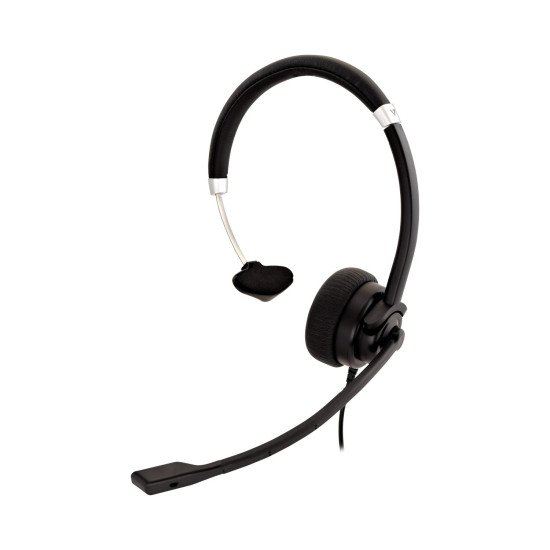 V7 Casque mono USB Deluxe avec microphone