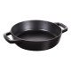 Staub 40511 40850-659-0 0 Frying Pan with Two Handles Black Cast Iron 20 cm