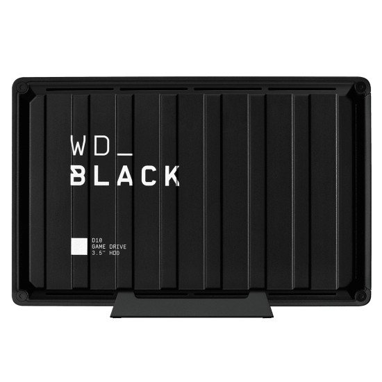 Western Digital D10 disque dur externe 8000 Go Noir, Blanc