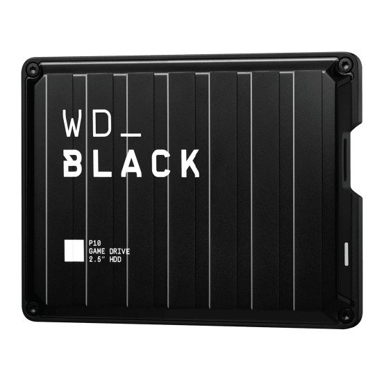 Western Digital P10 Game Drive disque dur externe 2000 Go Noir